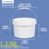8000ml白色 OPEN压盖圆桶系列(300ml–10L)