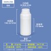 300ML圆瓶_乳白色 常规PE圆瓶系列(100ml–1000ml)