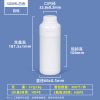 500ML圆瓶_乳白色 常规PE圆瓶系列(100ml–1000ml)